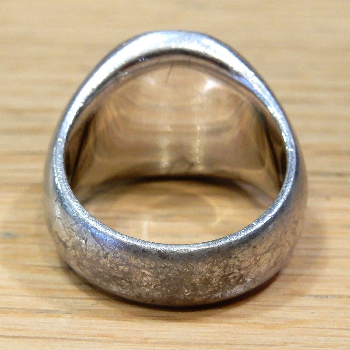 美品】トムウッド オーバル ブラックオニキス リング SV925 #52 約11.5 