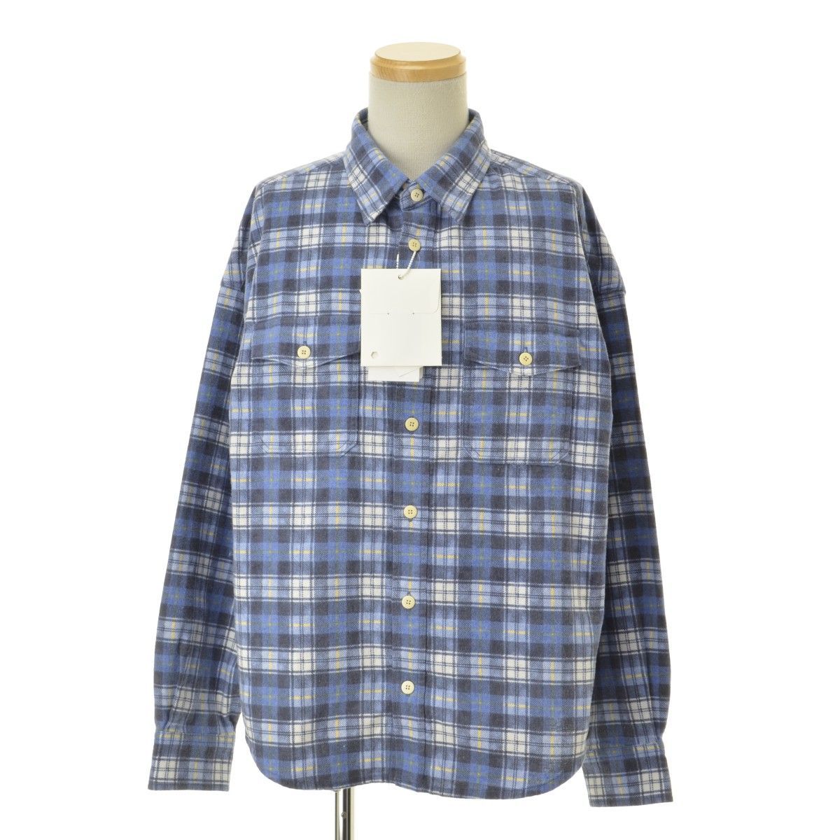 1/S【VISVIM / ビズビム】23SS 0123105011006 PIONEER KHADI CHECK L/S