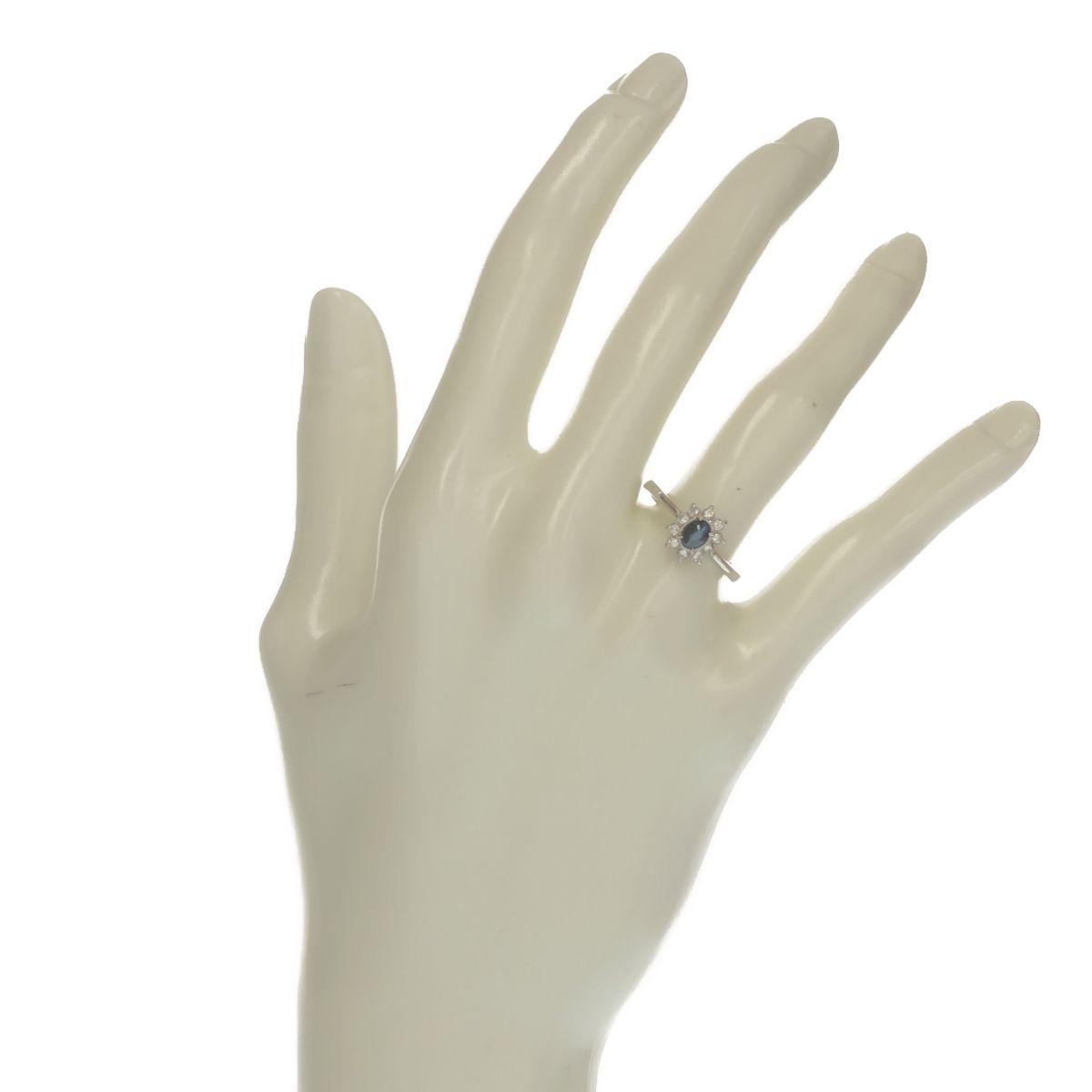 アレキサンドライト0．40ct Pt900リング Pt900 ブラジル産アレキサンドライト ダイヤモンドリング AX