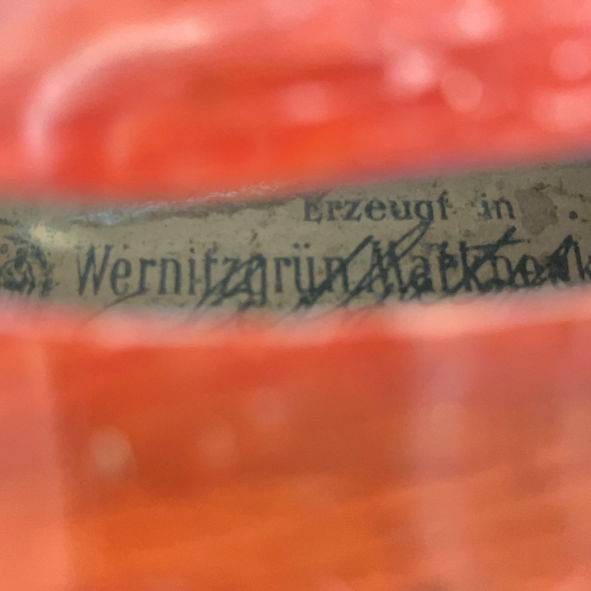 バイオリン Wernitzgrun Markneukirchen ドイツ製 バイオリン Wernitzgrun Markneukirchen Deustchland 1924