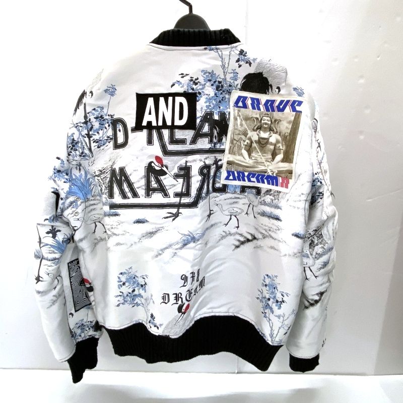 03w13506 DIESEL ディーゼル J-enka Bomber White/black ボンバー