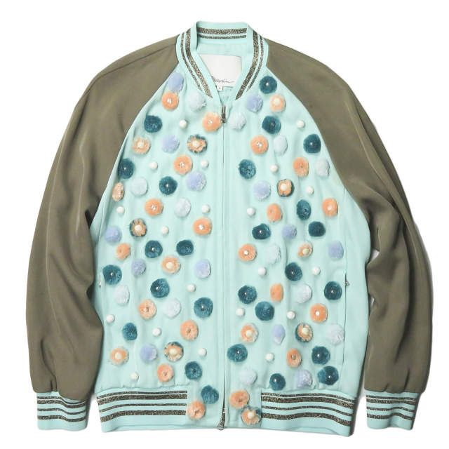 3.1 Phillip Lim フリンジドットジップブルゾン 0 - メルカリ
