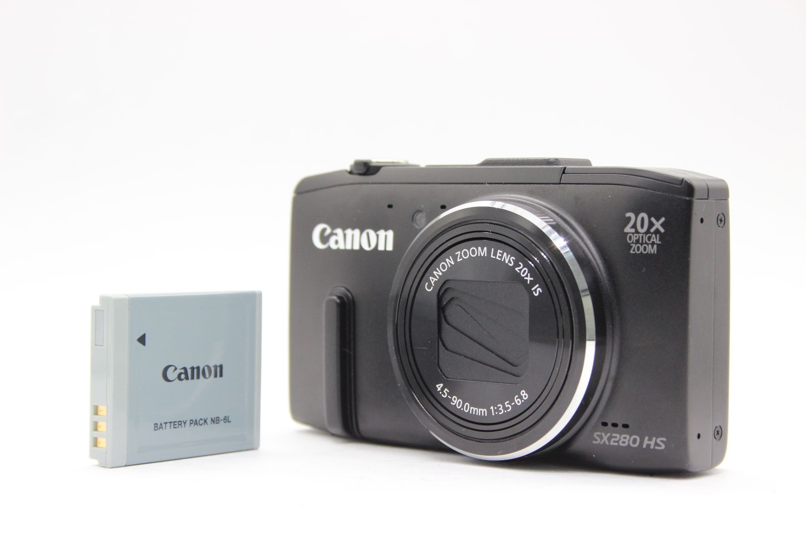 美品 返品保証】 キャノン Canon PowerShot SX280 HS ブラック 20x