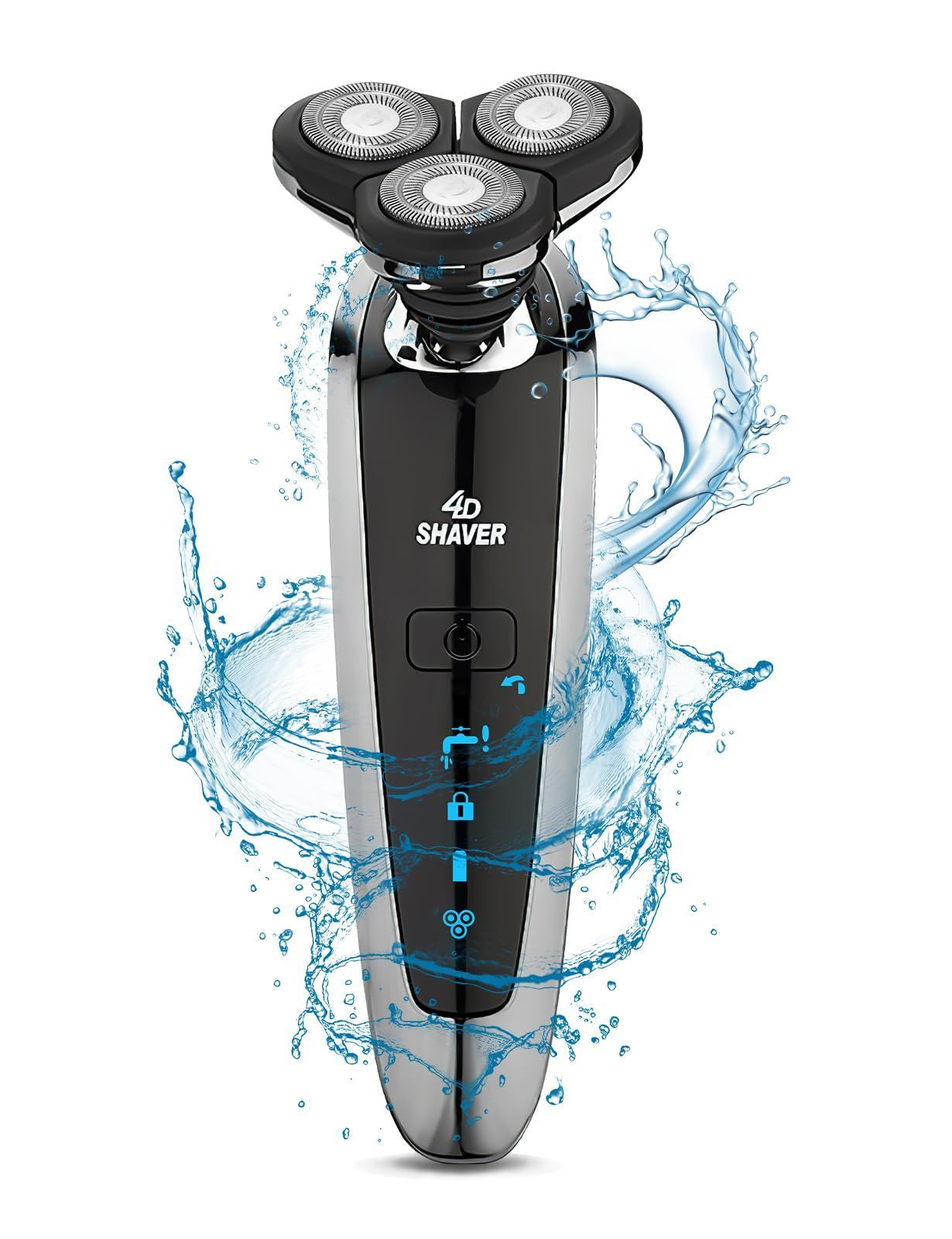 電気カミソリホルダー 髭剃り 防水 電動 IPX7 メンズシェーバー susurrus 深剃り ひげそり 3枚刃 回転式 水洗い可 乾湿両用 低騒音 電気シェーバー USB充電式 メンズ 軽量 【2023年モデル】シェーバー 携帯用 ハレルヤ電機 メルカリ USB充電式 水洗い IP7 防水 回転式 髭剃り 電動シェーバー メンズ