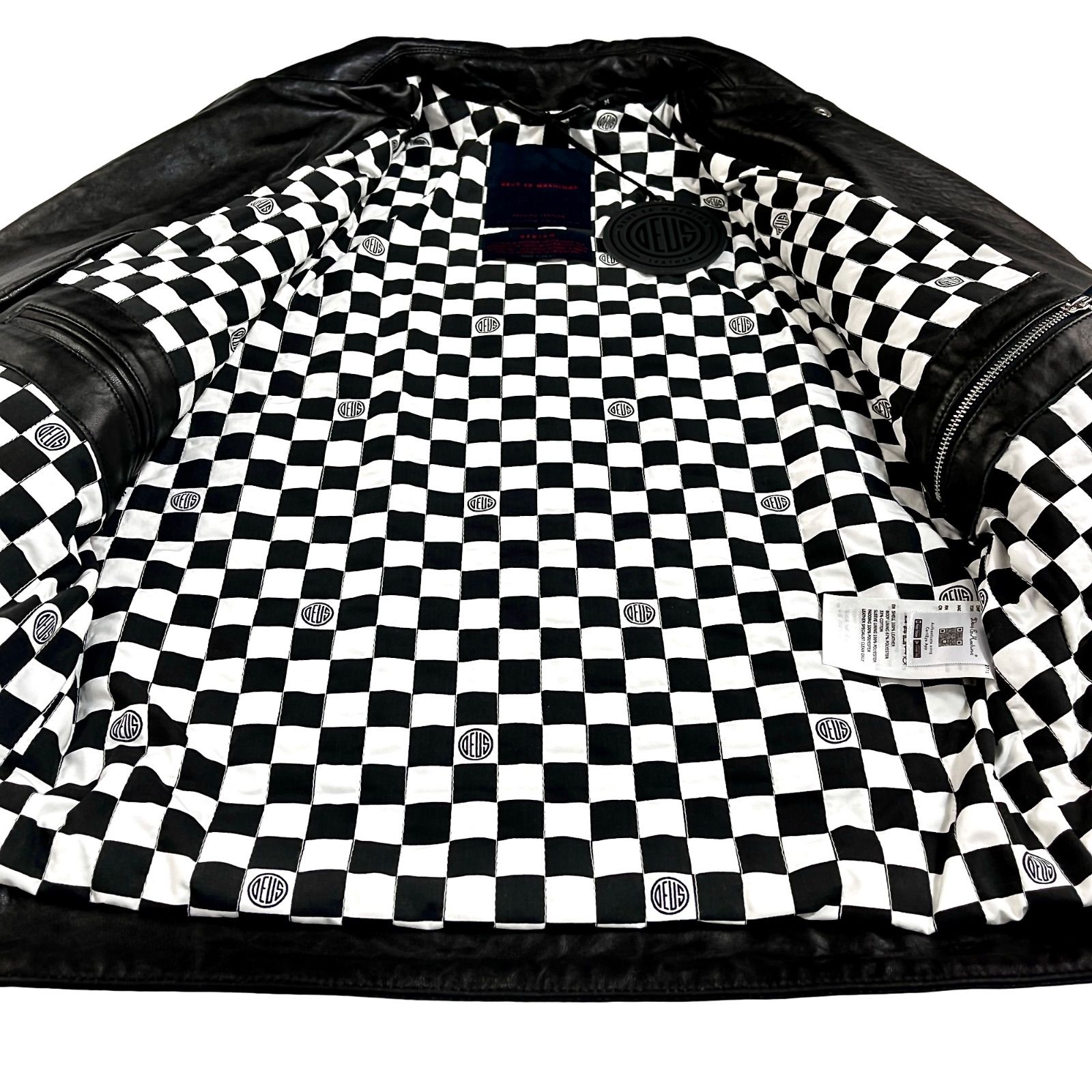 DEUS EX MACHINA デウスエクスマキナ ダブル ライダース レザー