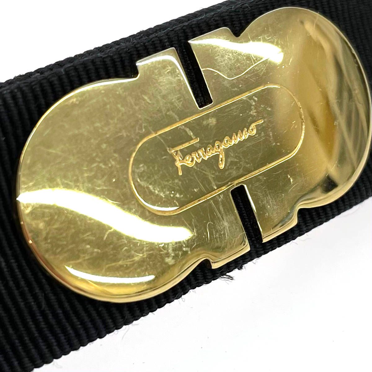 良好 Salvatore Ferragamo サルヴァトーレフェラガモ ガンチーニ