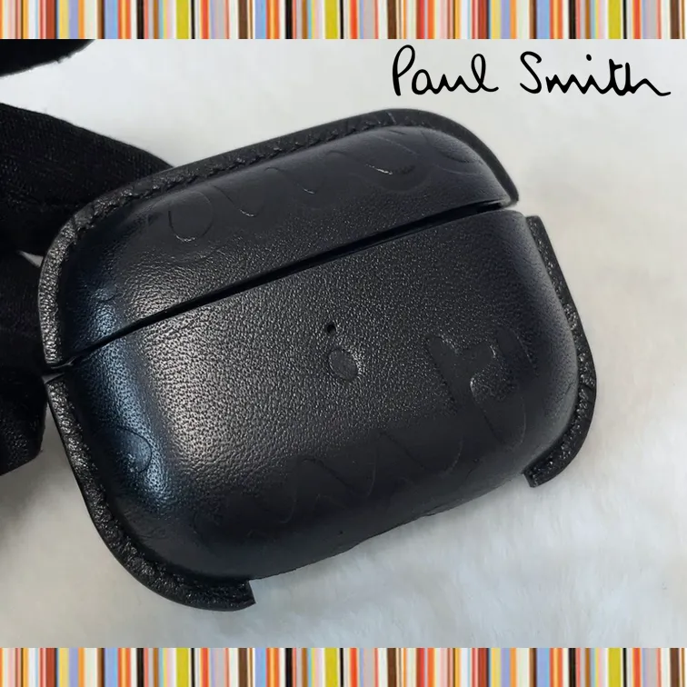 レッド系 新品 Paul Smith ポールスミス コラボ Airpods Proケース2