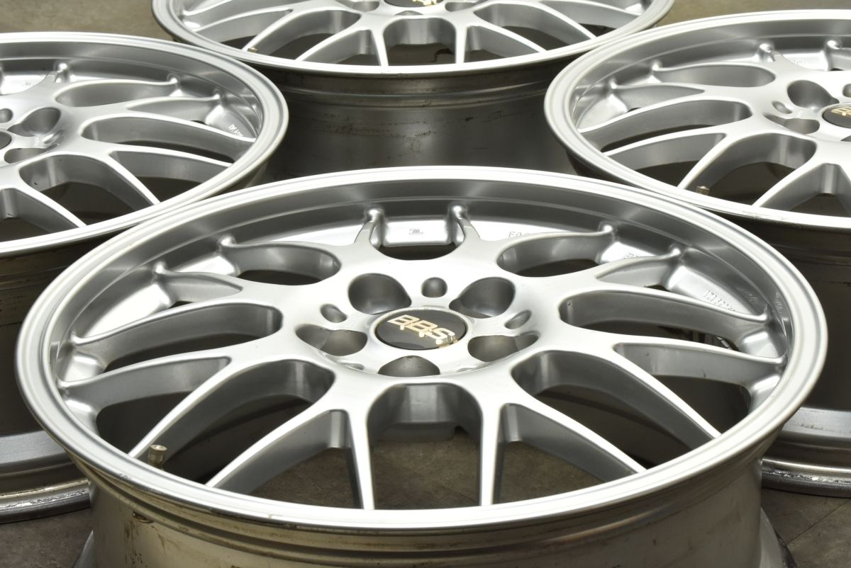 鍛造品 BBS RG-R 18in 7.5J 49 PCD100 4本セット プリウス カローラツーリング スポーツ 86 インプレッサ BRZ 交換用