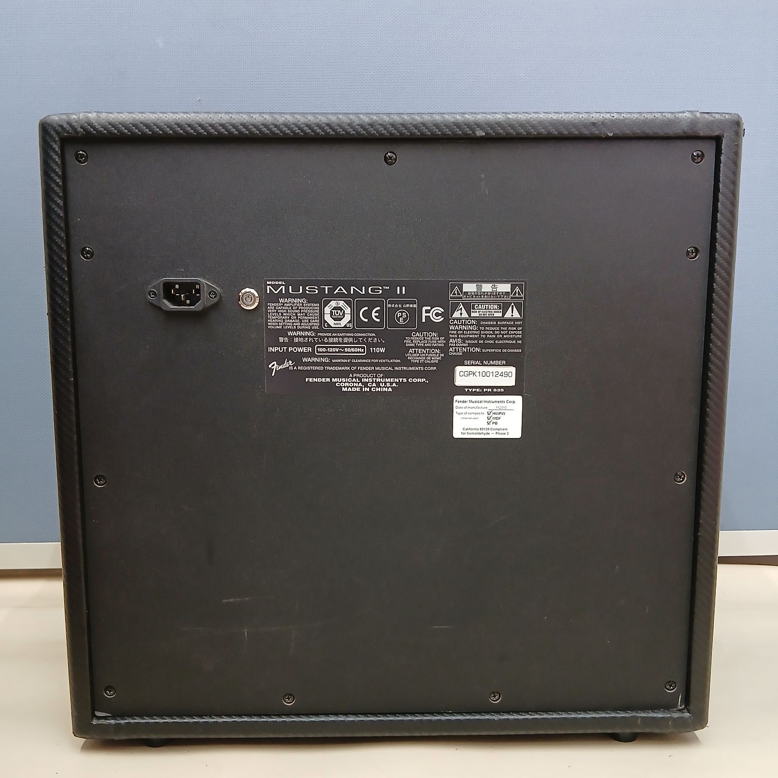 Fender MUSTANG TMII 2 ギターアンプ Bluetooth機能搭載