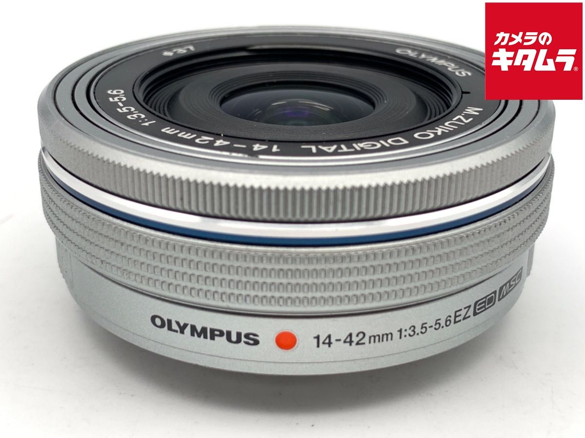 品 オリンパス M.ZUIKO DIGITAL ED 14-42mm F3.5-5.6 EZ シルバー