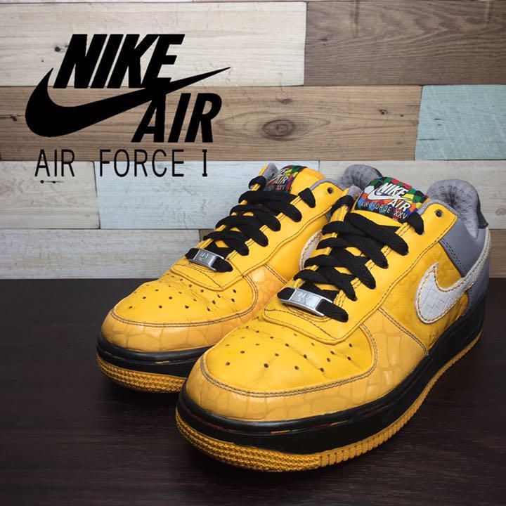 レア 希少 NIKE AIR FORCE 1 07 LV8 エア フォース 1 07 イエロー