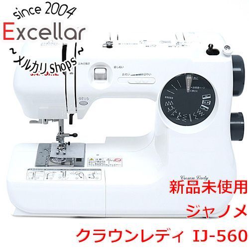 bn 3 ジャノメ コンパクト電子ミシン クラウンレディ IJ-560
