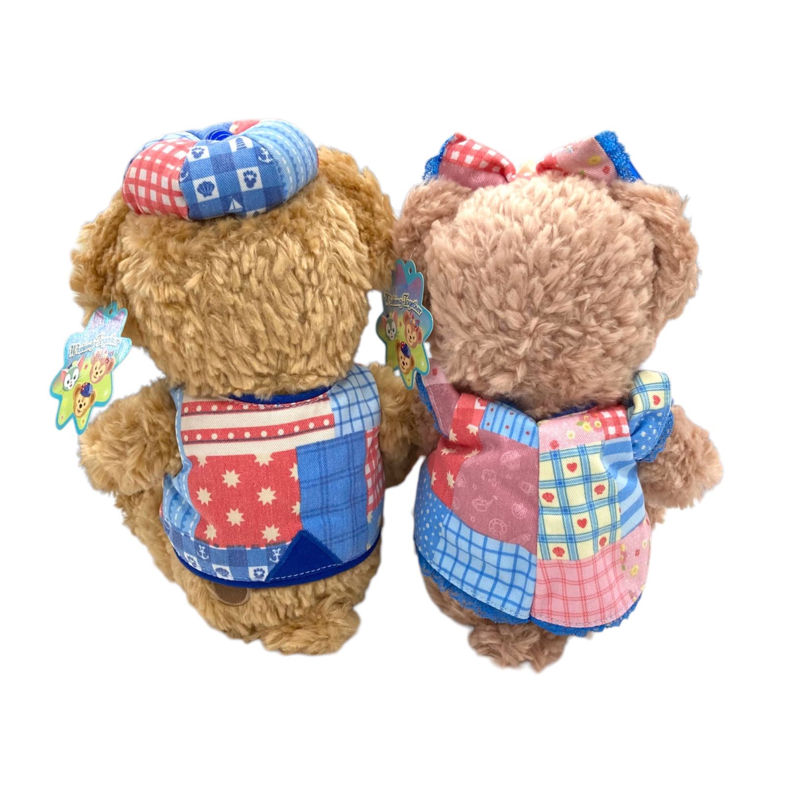 186001 ☆タグ付き☆ ディズニーシー ダッフィー & シェリーメイ
