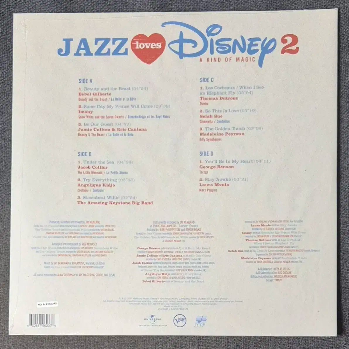 【未開封品】Jazz loves Disney LP ディズニー ジャズ Jazz loves Disney LP ディズニー ジャズ - メルカリ