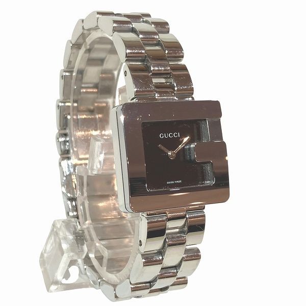 GUCCI Gスクエア 腕時計　グッチ GUCCI】グッチ Gスクエア 腕時計 3600M ステンレススチール
