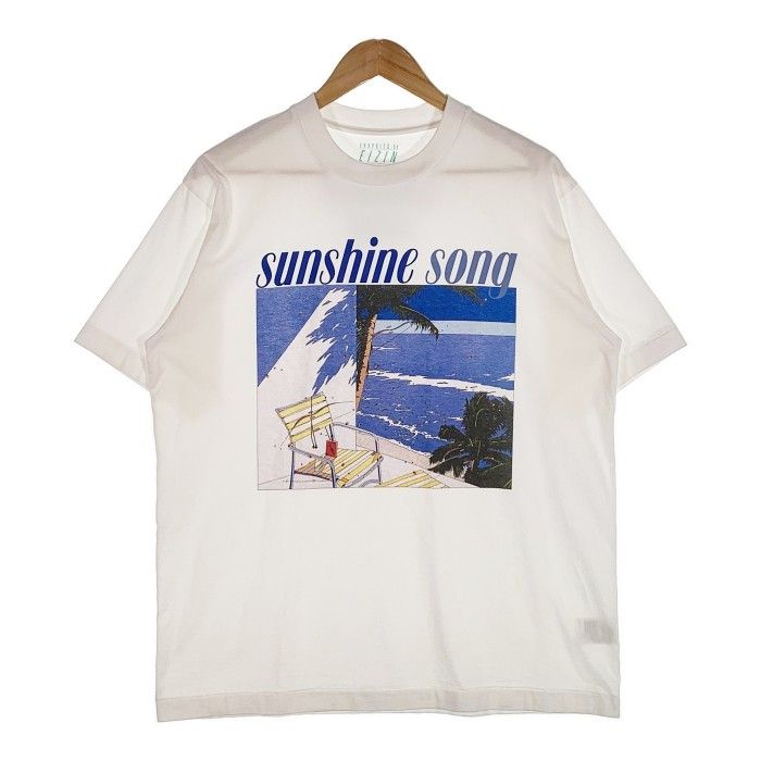 EIZIN SUZUKI 鈴木英人 SEASIDE HOUSE TEE プリントTシャツ