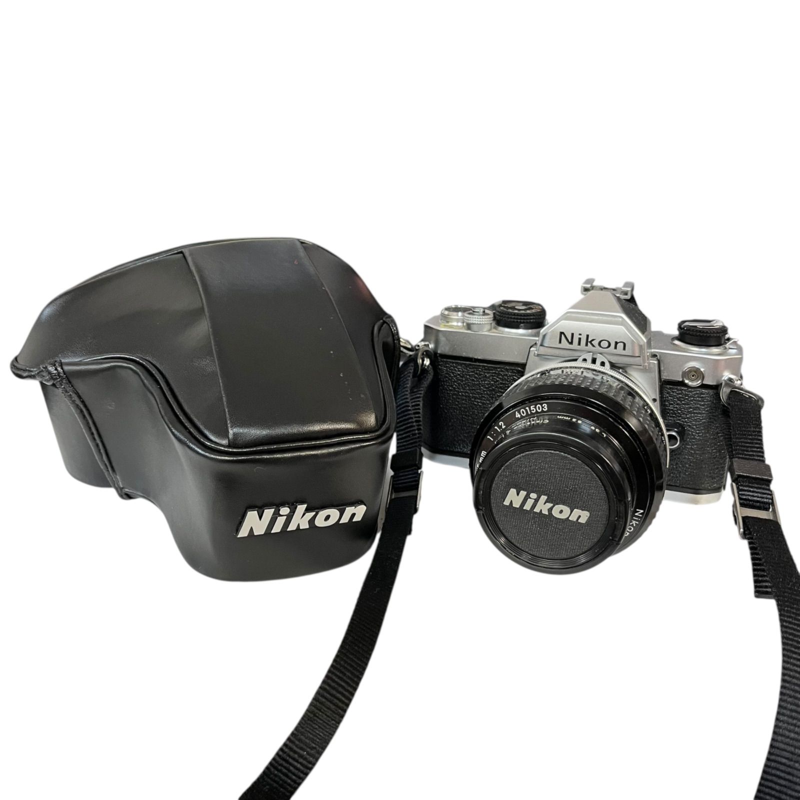 Nikon FE2 一眼レフカメラ 35mmフィルム 　55mmレンズ付き Nikon FE2 一眼レフカメラ 35mmフィルム 55mmレンズ付き