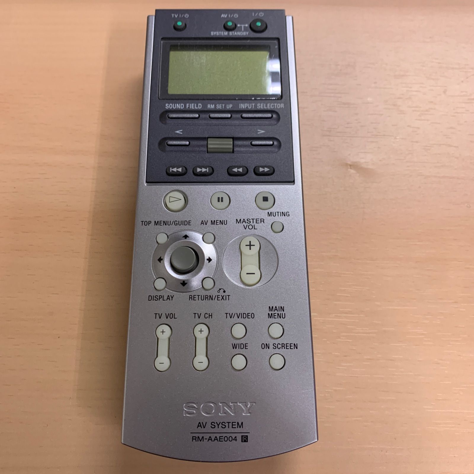 SONY ソニー 【RM-AAE004】名機/TA-DA9100用 純正リモコン
