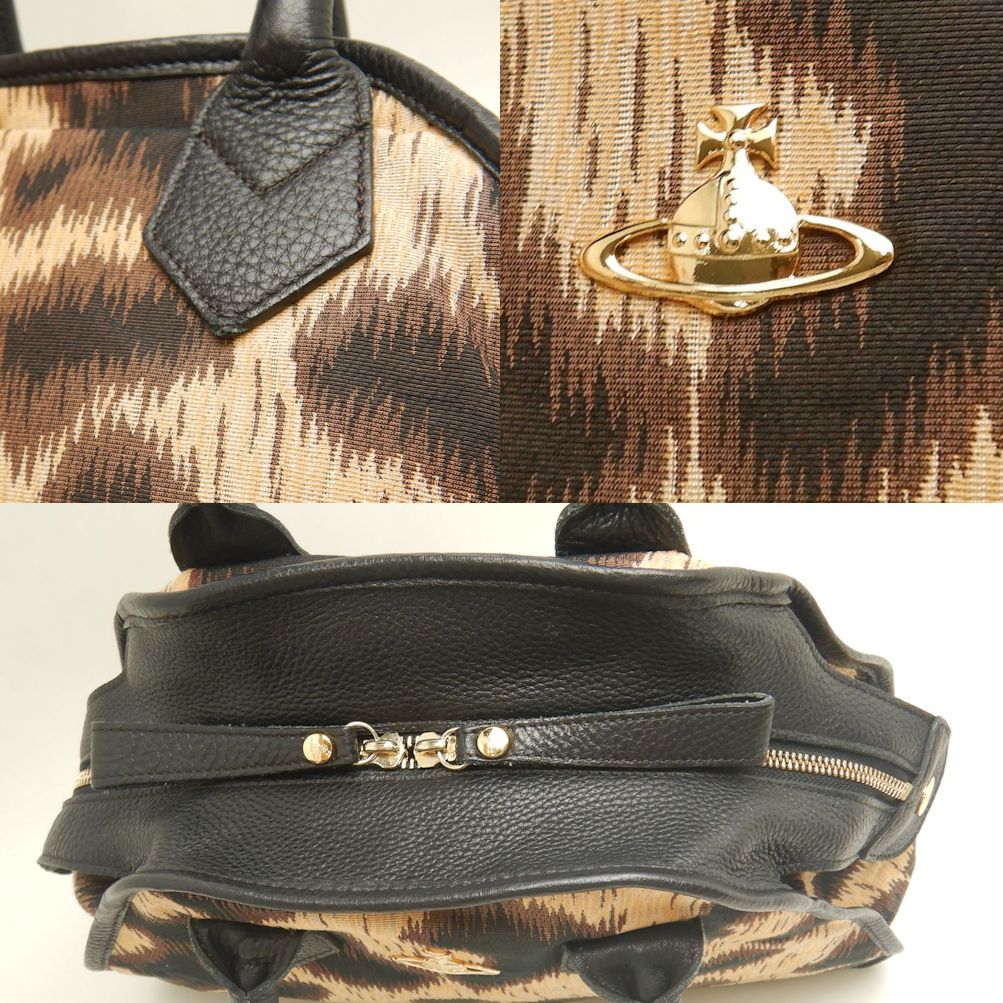 美品　Vivienne Westwood ヤスミン レオパード　バッグ Vivienne Westwood ヴィヴィアンウエストウッド ヤスミン