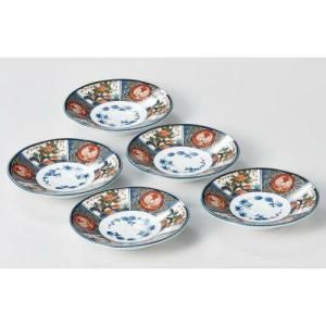 5営業日で発送 ブルーム メーカー取寄 錦彩古伊万里 小皿揃 日本製 美濃焼 食器 ギフト - 入数 24