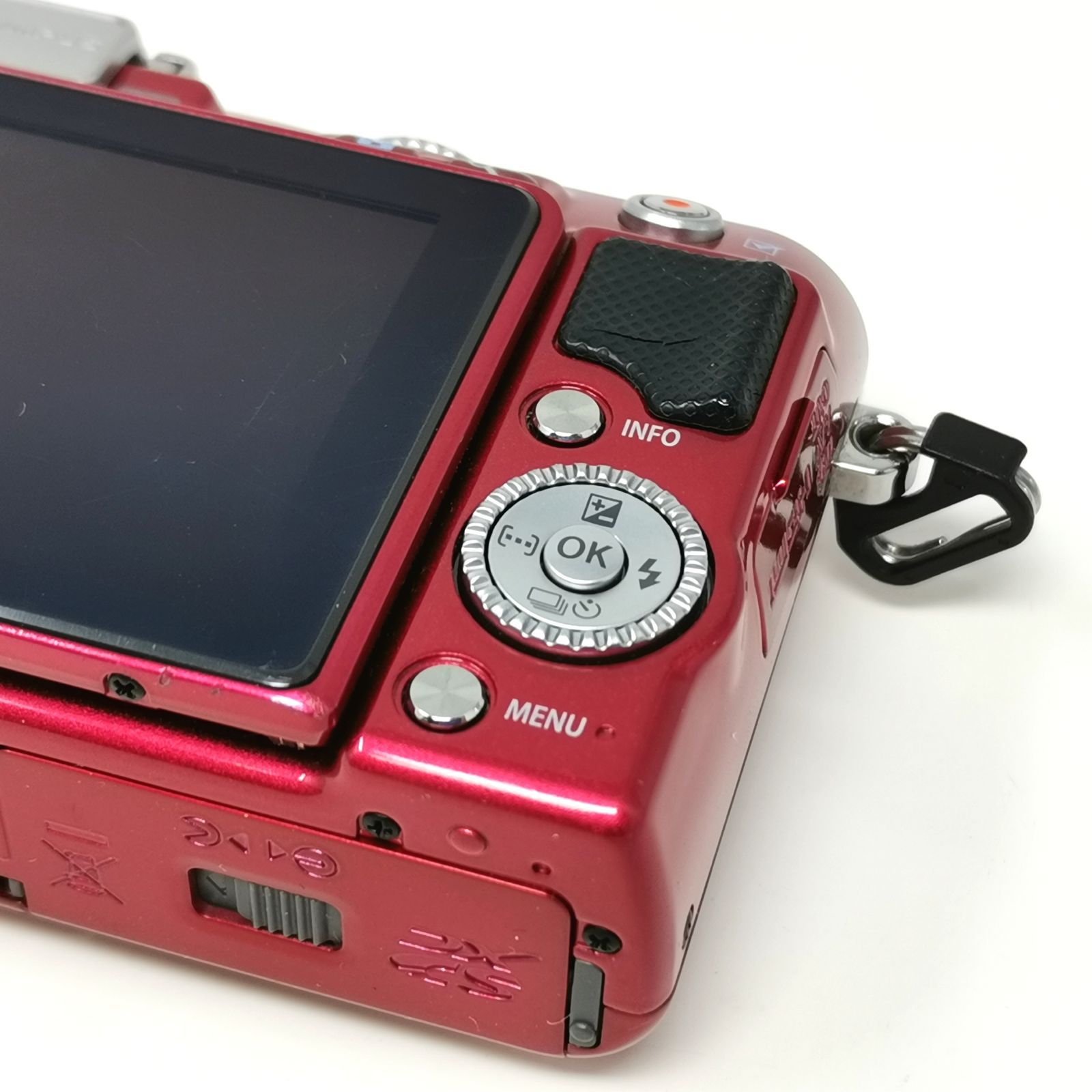 オリンパス E-PL3 PEN Lite ズームレンズキット レッド 箱あり 