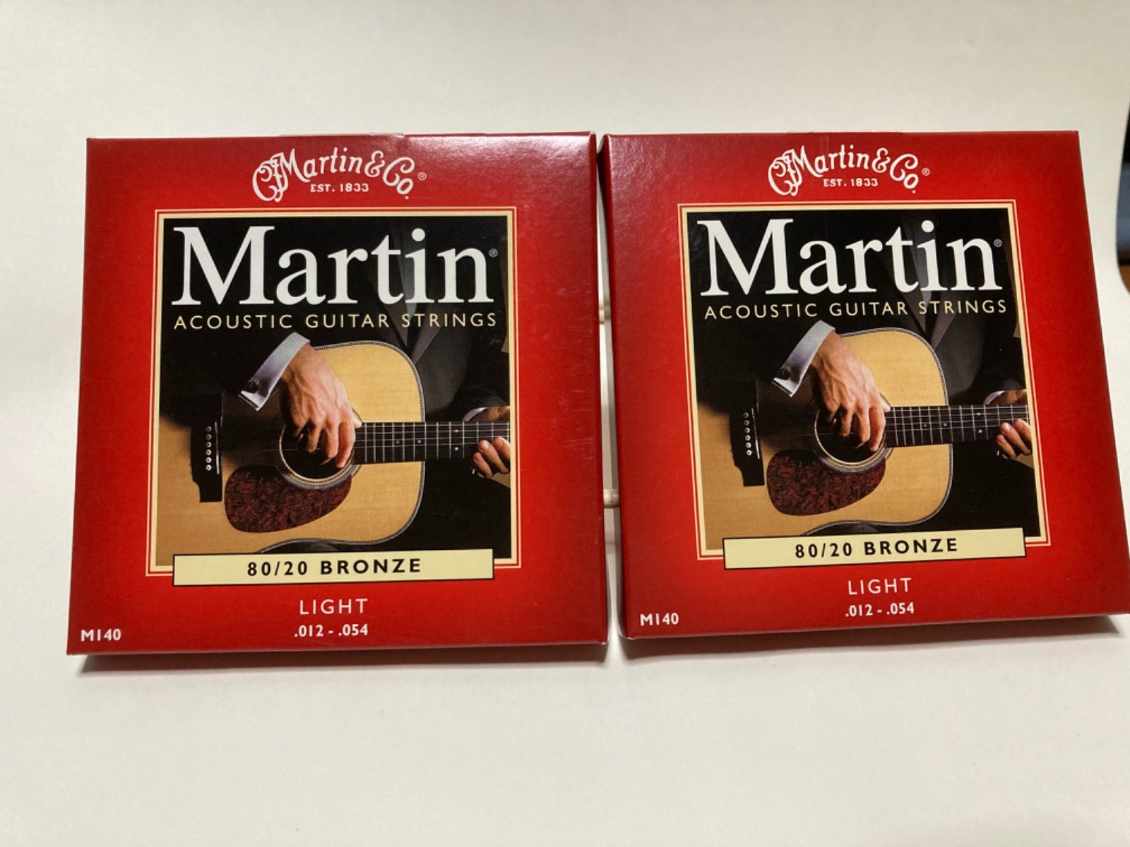 おしゃれ MARTIN MA140T Treated with Lifespan Bronze Light アコースティックギター弦×5セット  aob.adv.br