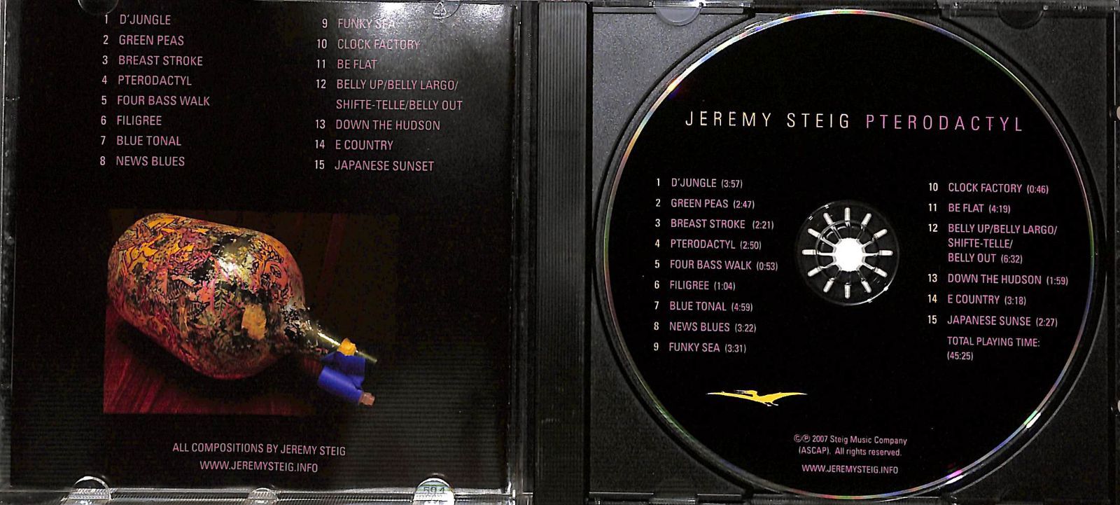 CD】Jeremy Steig Pterodactyl ジェレミー・スタイグ - メルカリ