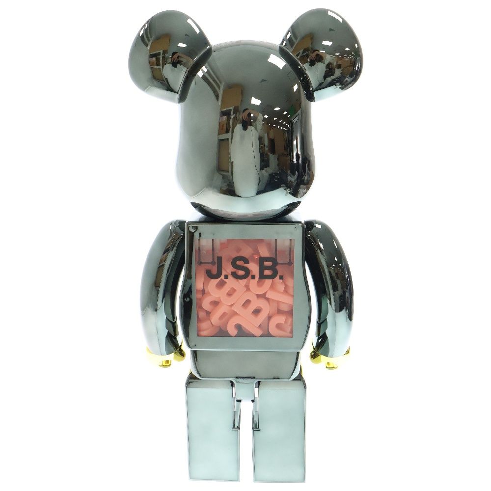 MEDICOM TOY - MEDICOM TOY メディコムトイ BE@RBRICK J.S.B. 4TH Ver. 1000% 三代目J Soul Brothers ベアブリック フィギュア 人形 ブラック/ゴールド MEDICOM TOY (メディコムトイ) BE@RBRICK J.S.B. 4TH Ver. 1000