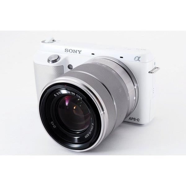 ソニー SONY NEX-F3 ホワイト レンズキット 美品 自撮り可能な ソニー SONY NEX-F3 ホワイト レンズキット 美品 自撮り可能な