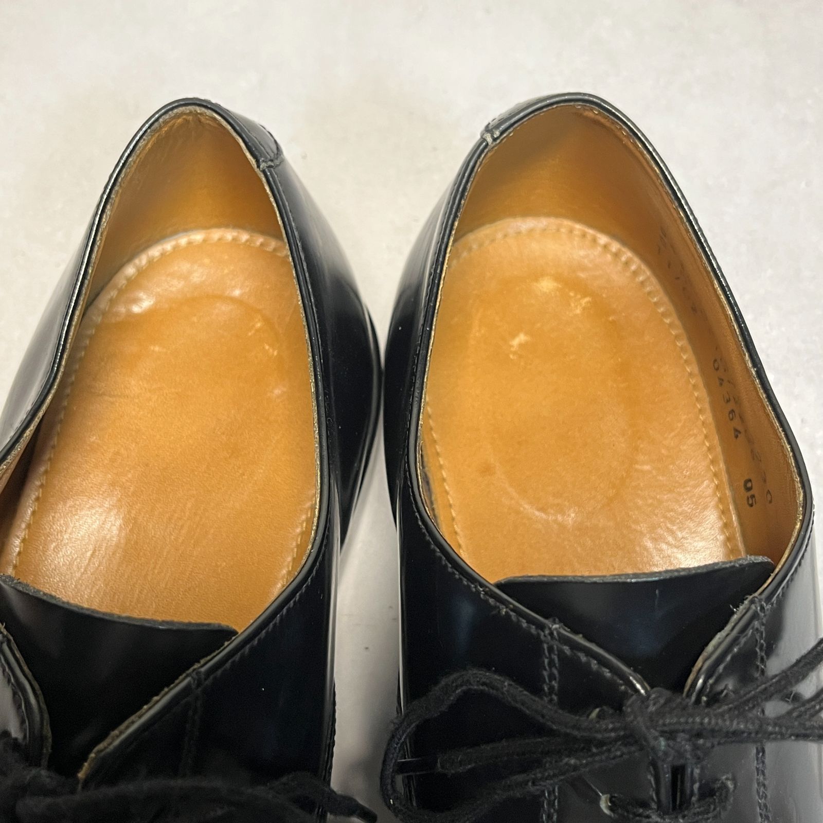  実物 イギリス軍 サービスシューズ オフィサーシューズ ドレスシューズ ブラック｜2000年代モデル ドレス ビジネスシューズ ブーツ 革靴