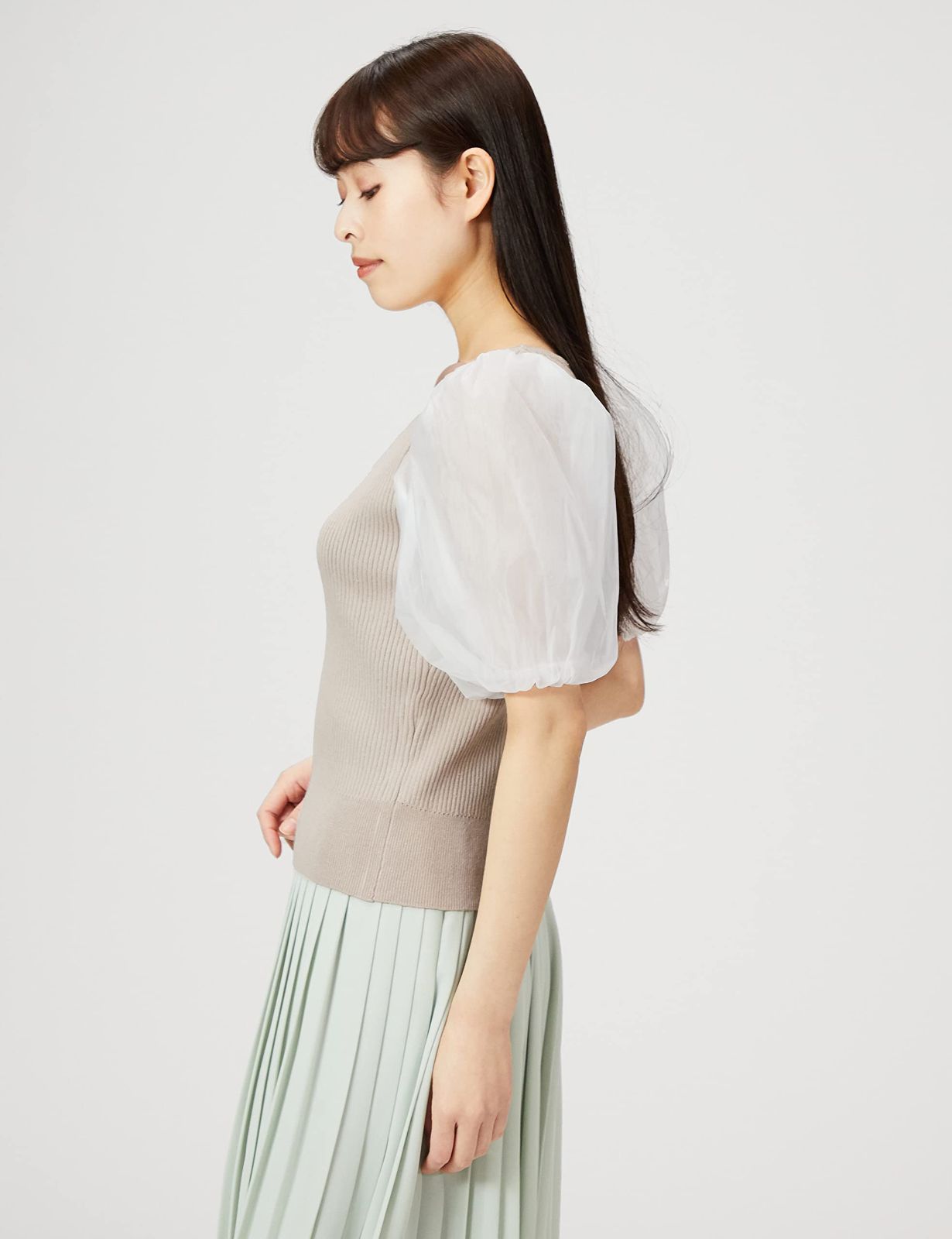 数量 ジル バイ ジルスチュアート セーター ボリュームシアーニット レディース