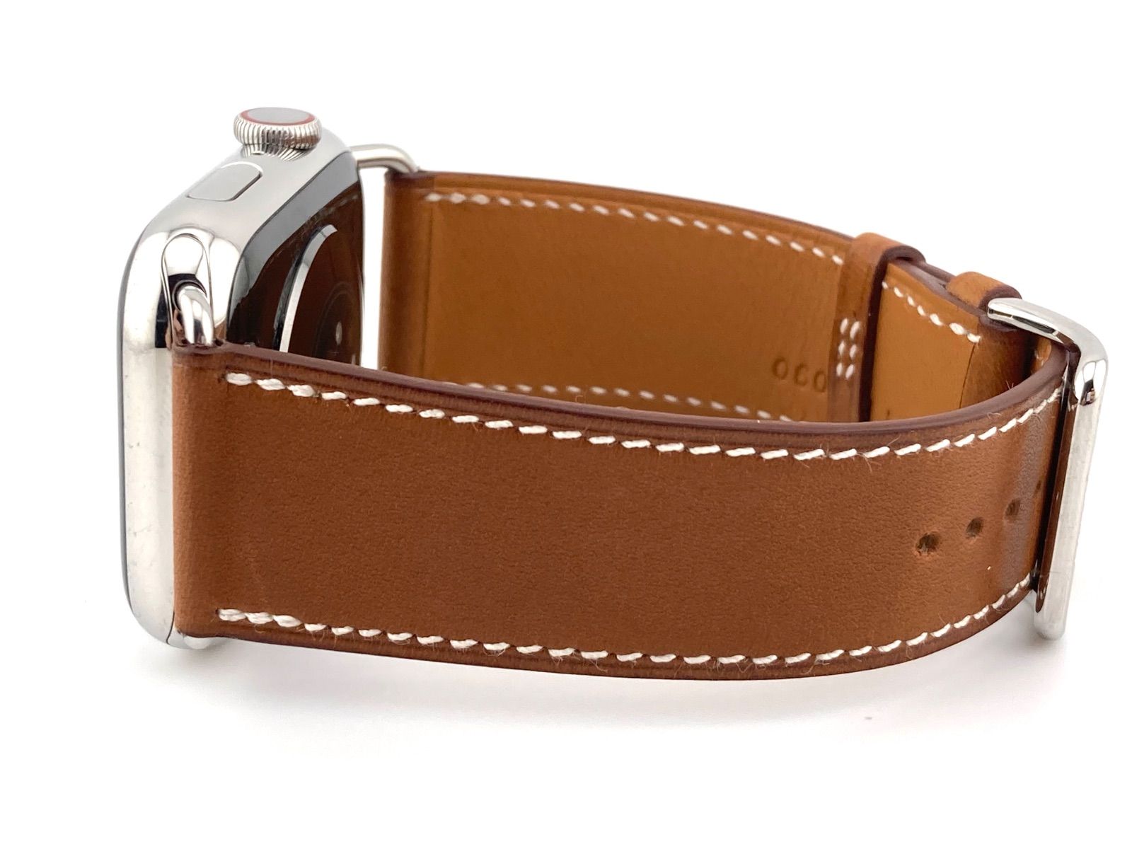 ■HERMESエルメス MU742J/A Apple Watch Series 4 GPS+Cellularモデル 44mm ヴォー・バレニアシンプルトゥールディプロイアントバックル エルメス アップルウォッチ シリーズ4 HERMES MU742J⁄A GPS+