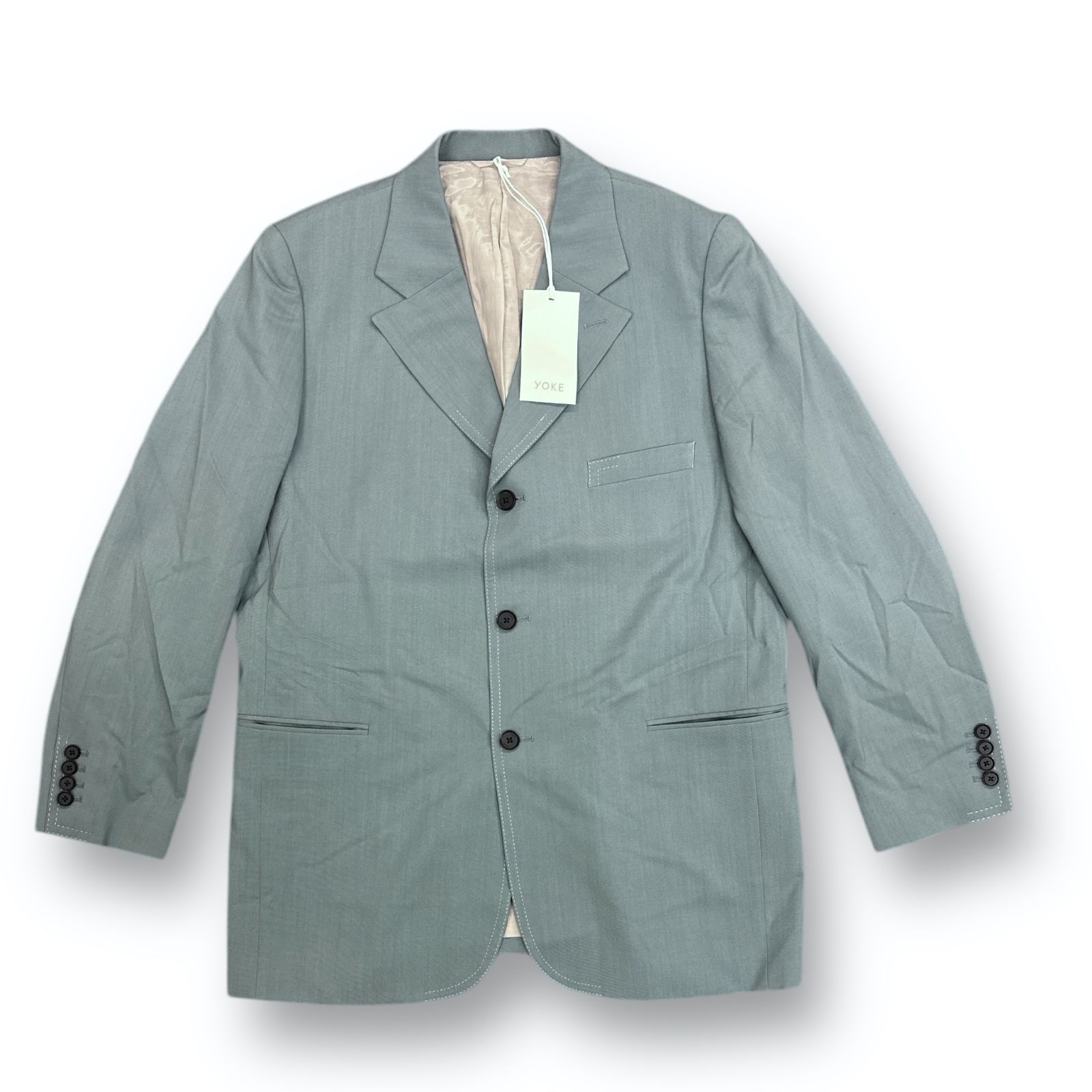 YOKE 22AW フェイクテーラードジャケット 【公式通販】 YOKE 22AW フェイクテーラードジャケット 【公式通販】