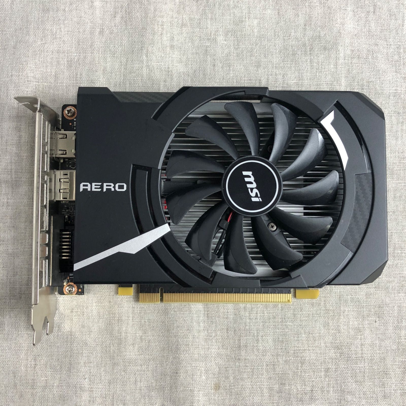 グラフィックボード MSI GeForce GTX 1650 AERO ITX 4G OCV1【画面出力 ...