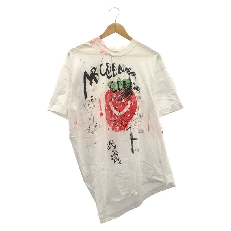 BASEMARK Simeon Farrar × Asymmetry イチゴグラフィックTee サイズS 白 91