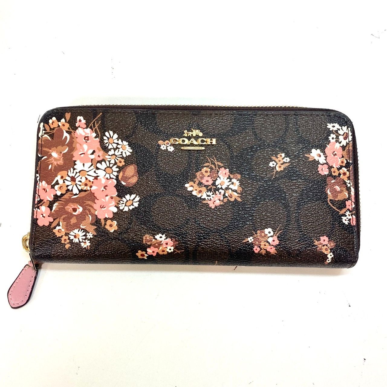 COACH 花柄 長財布 楽天市場】コーチ COACH 財布 レディース 長財布 花柄 ラウンド