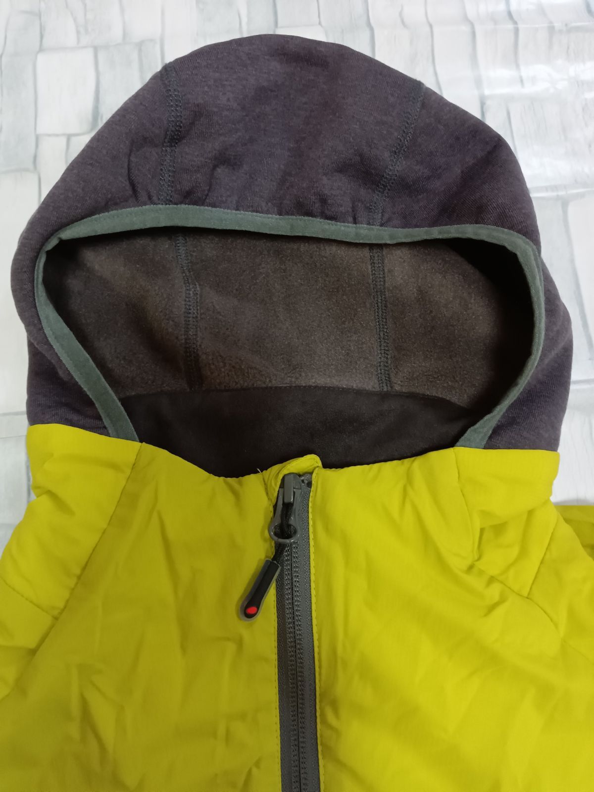 ティラックジャケットフリースイエローサイズL