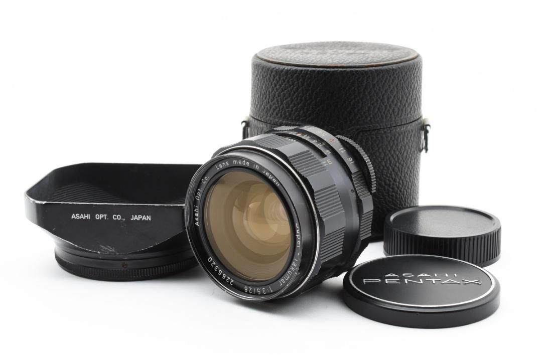 Super-Takumar 28mm F3.5 純正ケース フード付 SO181 Super-Takumar 28mm F3.5 純正ケース フード付 SO181 - メルカリ