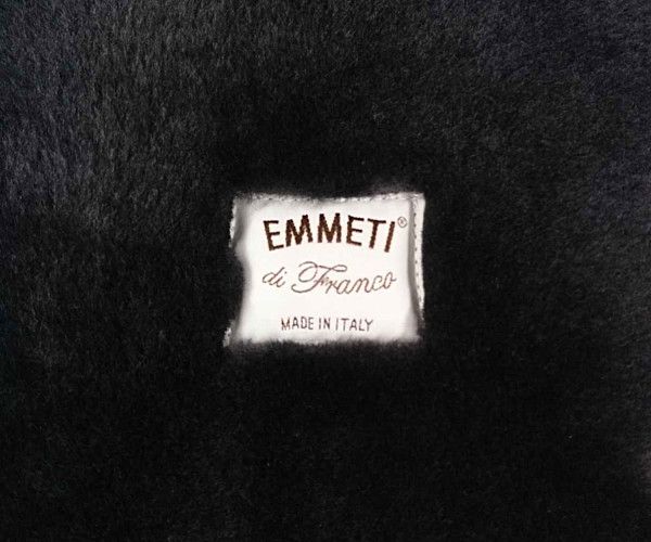 EMMETI エンメティ ムートン ダッフルコート チャコールグレー系 サイズ38 正規品 / 24873 - メルカリ