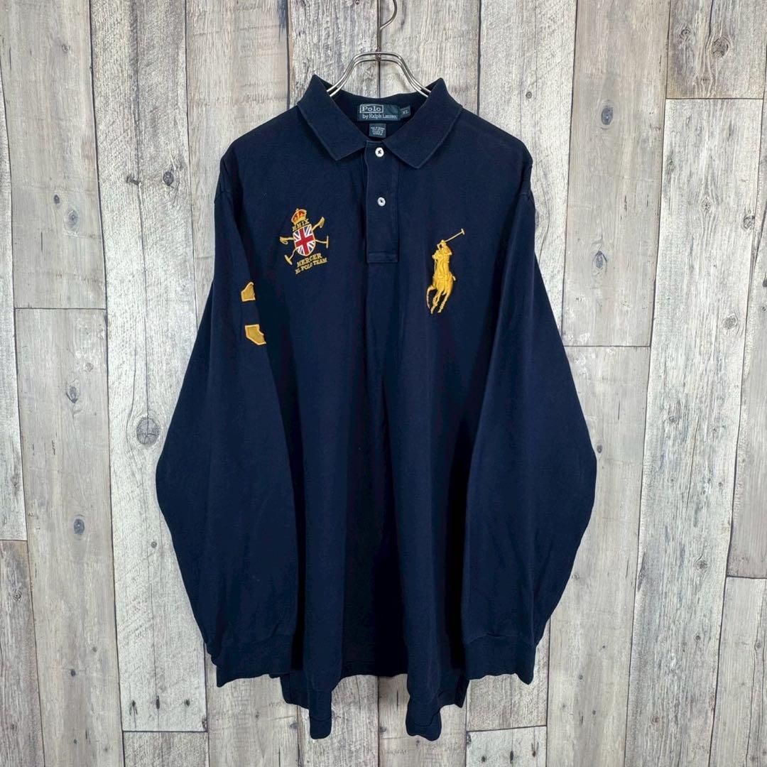 Polo by Ralph Lauren ラルフローレン 長袖 ポロシャツ XL - メルカリ
