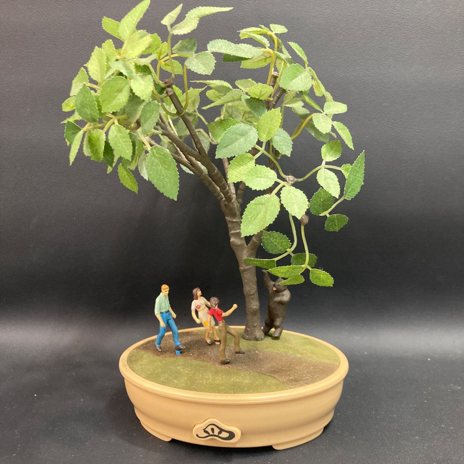 レア 珍品 ザ・マン盆栽 動く THE MOOVING MAM BONSAI パラダイス山元 