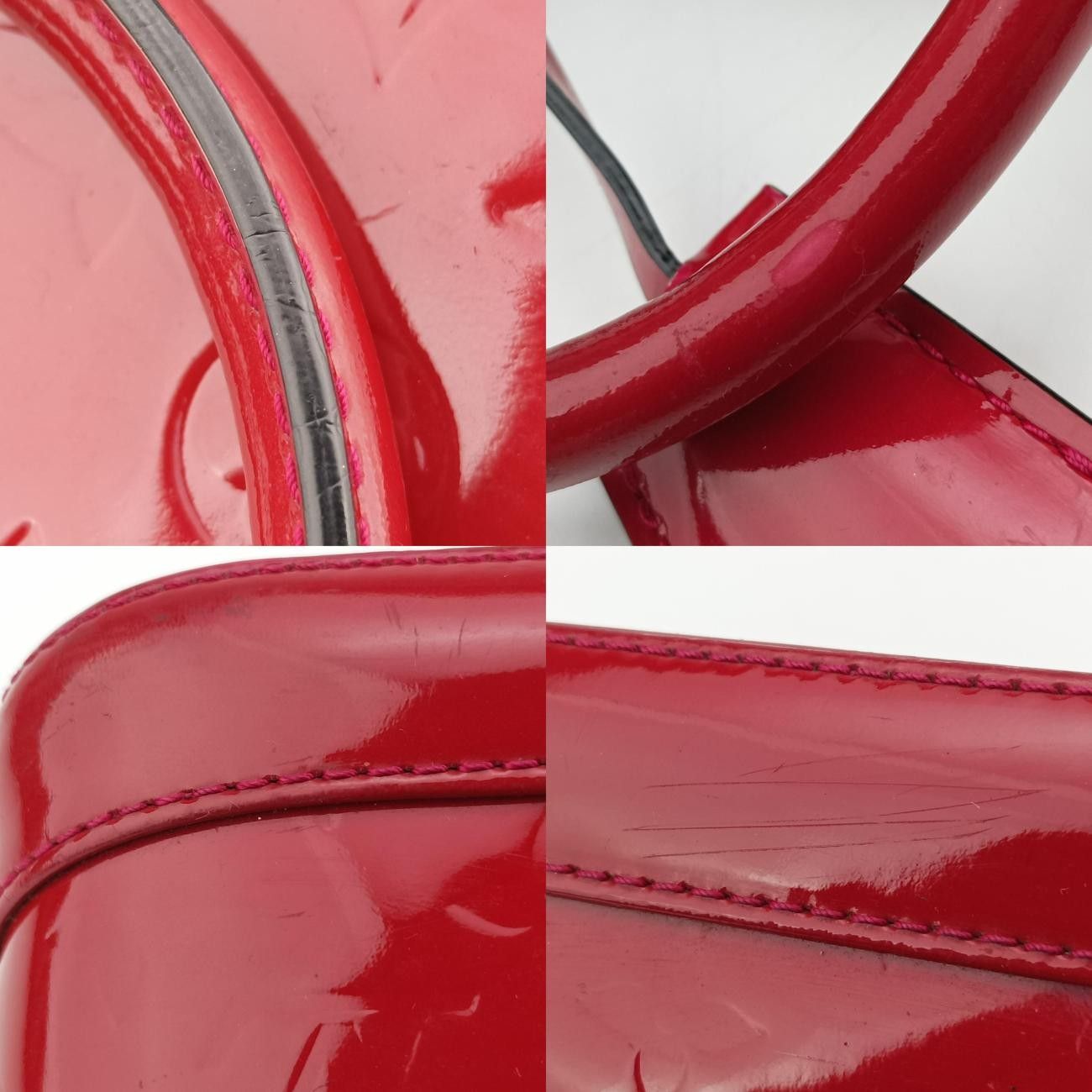 ルイヴィトンLouis VuittonアルマBBポムダムールヴェルニM91606MI1143