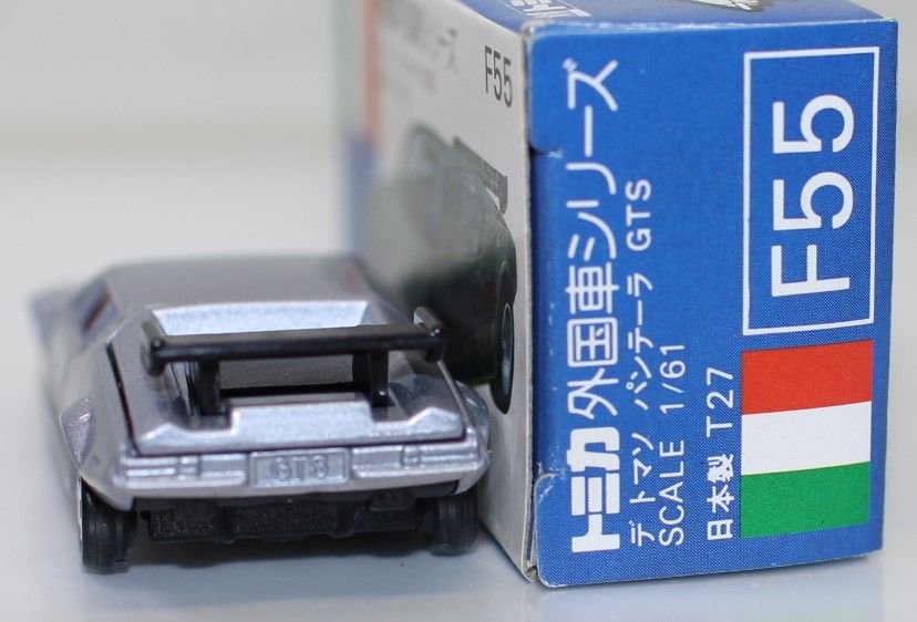 トミカ 青箱 F55 デトマソ パンテラ GTS F55-1-2 DE TOMASO PANTERA
