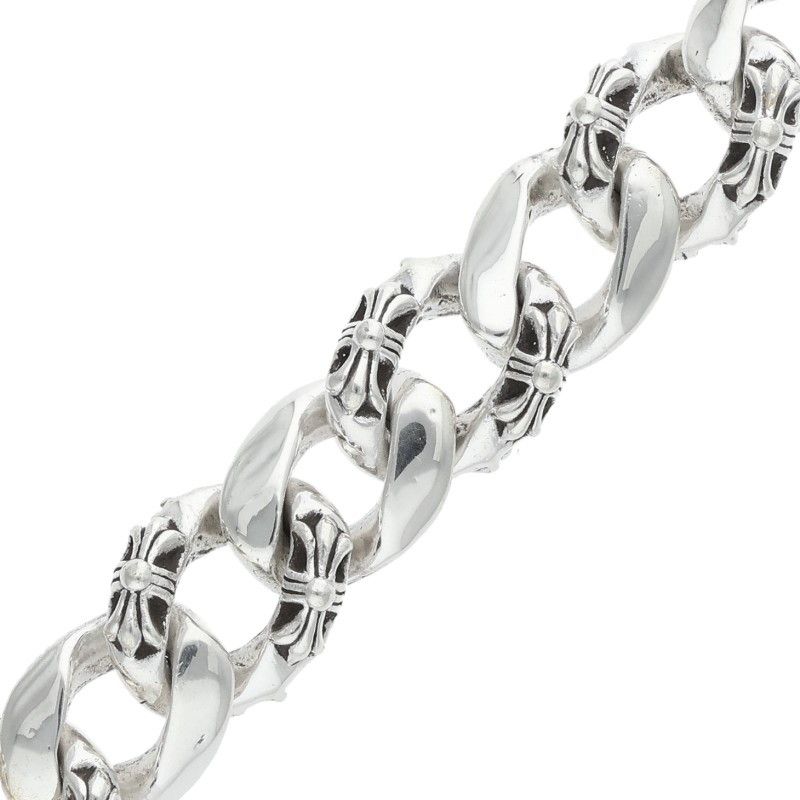  クロムハーツ CLP CHN FANCY-L ロングファンシーリンク シルバーキーチェーン メンズ ロング その他 アクセサリー