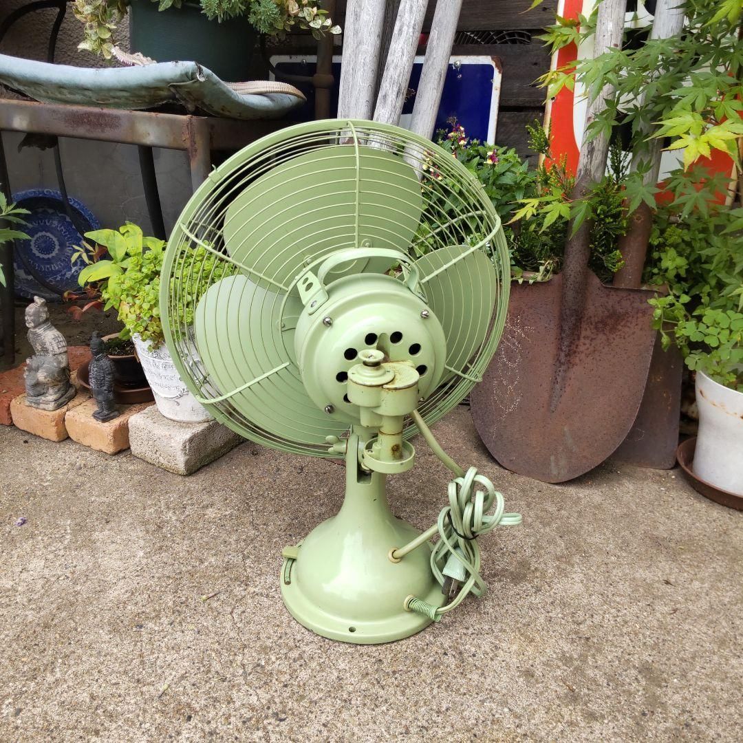 ※沖縄・離島は要相談　三菱製　扇風機　昭和レトロ　動作しましたがディスプレイに 沖縄・離島は要相談 三菱製 扇風機 昭和レトロ 動作しましたが