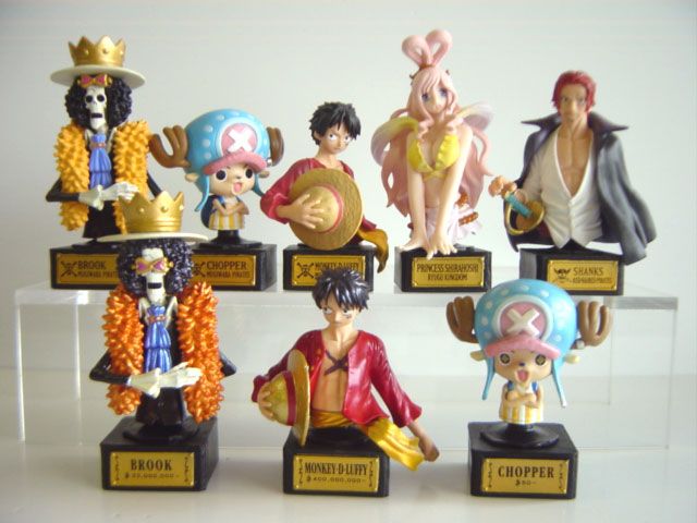 ♯Igx25KjワンピースONEPIECE STATUE 04フルコンプ8種 - その他