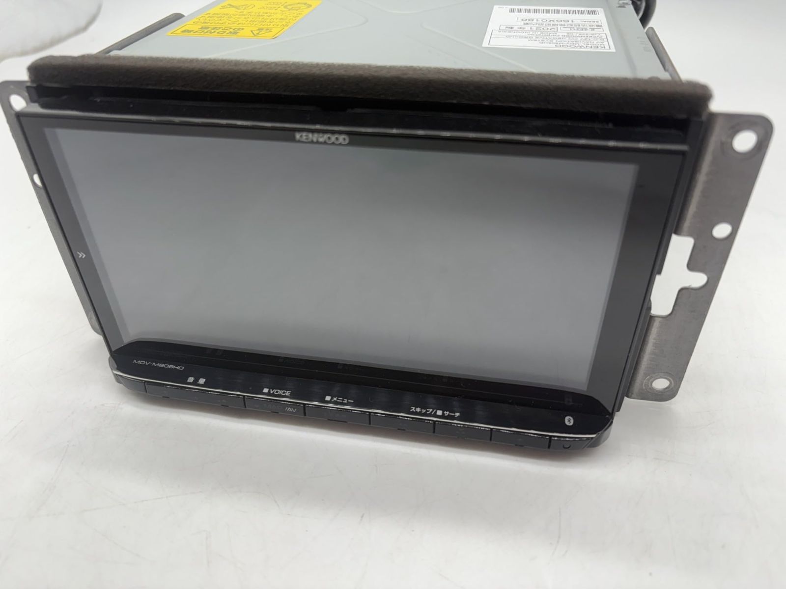 No.3476 ケンウッド カーナビ 彩速 7インチ MDV-M808HD HDモデル 圧倒的な地図の見やすさ 操作感 インダッシュナビ HDMI入力 ハイレゾ音源対応 ブラック KENWOOD