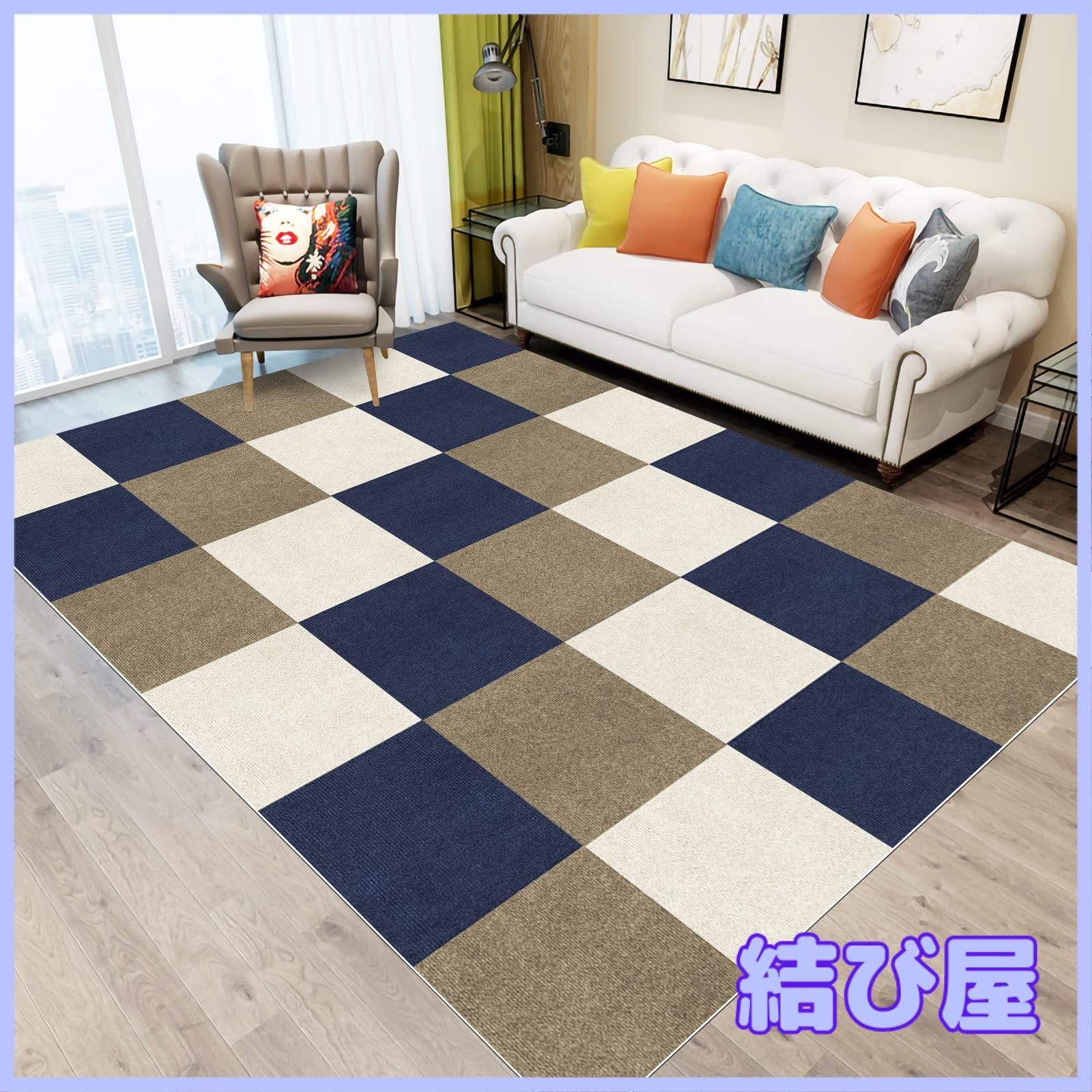 【特価】ジョイントマット 大判 カーペット フローリング 床保護マット【30*30cm 30枚（約1.7畳）】JAYFAN タイルカーペット ずれない タイルマット 床暖房対応防音 洗えるカーペット ペット用 