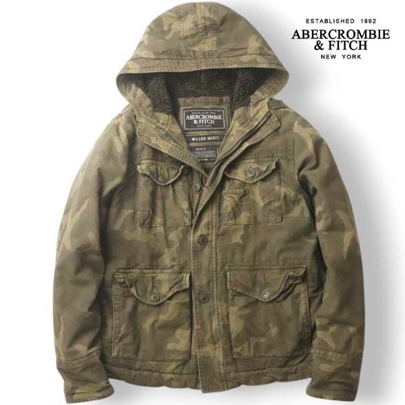 Abercrombie&Fitch 迷彩WILCOX JACKET VTG Abercrombie & Fitch Wilcox