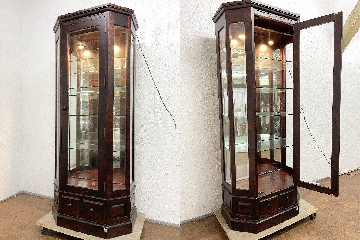唐木 花梨材 ショーケース ガラスケース 唐木 花梨材 ショーケース ガラスケース 楽天市場】花梨ショー